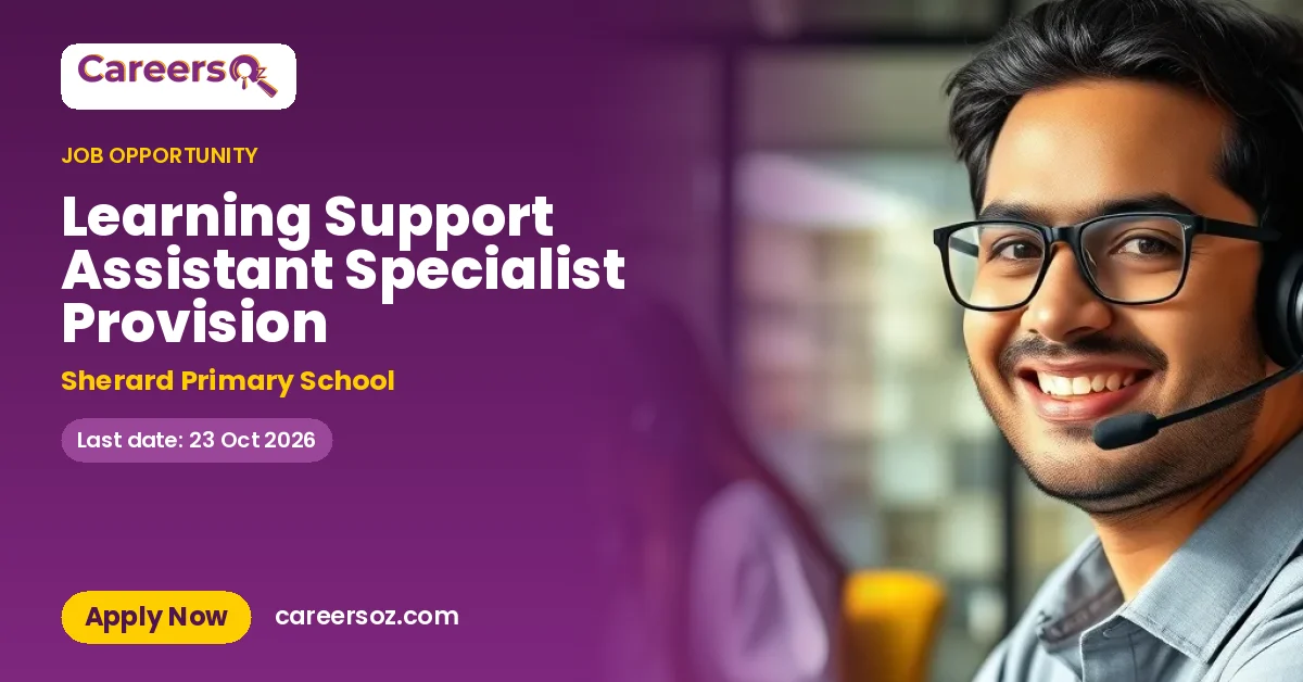 Learning Support Assistant Specialist Provision – Sherard Primary School