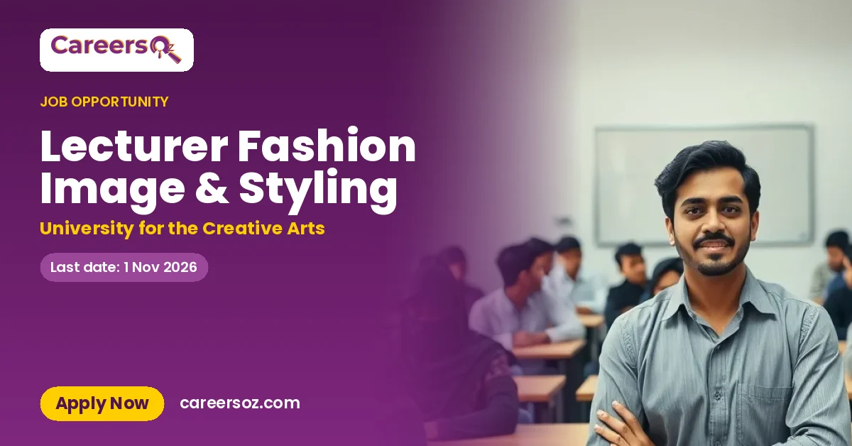 Lecturer Fashion Image & Styling – University for the Creative Arts