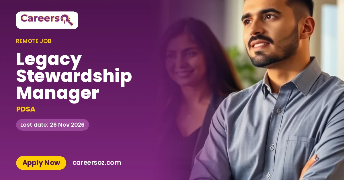 Legacy Stewardship Manager – PDSA