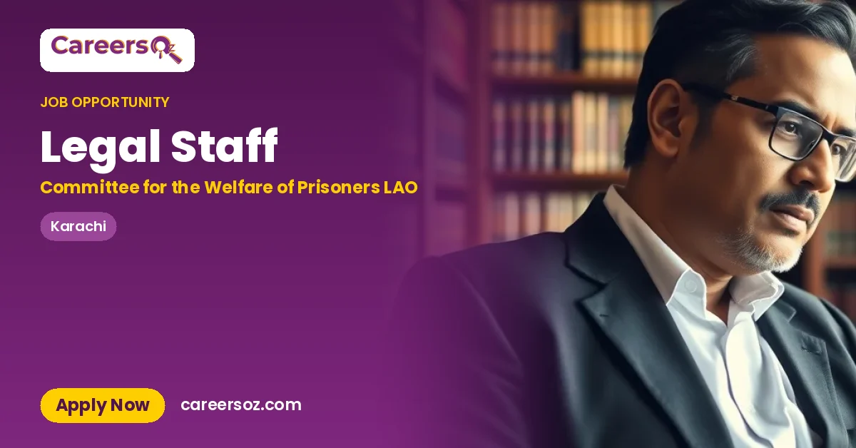 Legal Staff – Committee for the Welfare of Prisoners LAO
