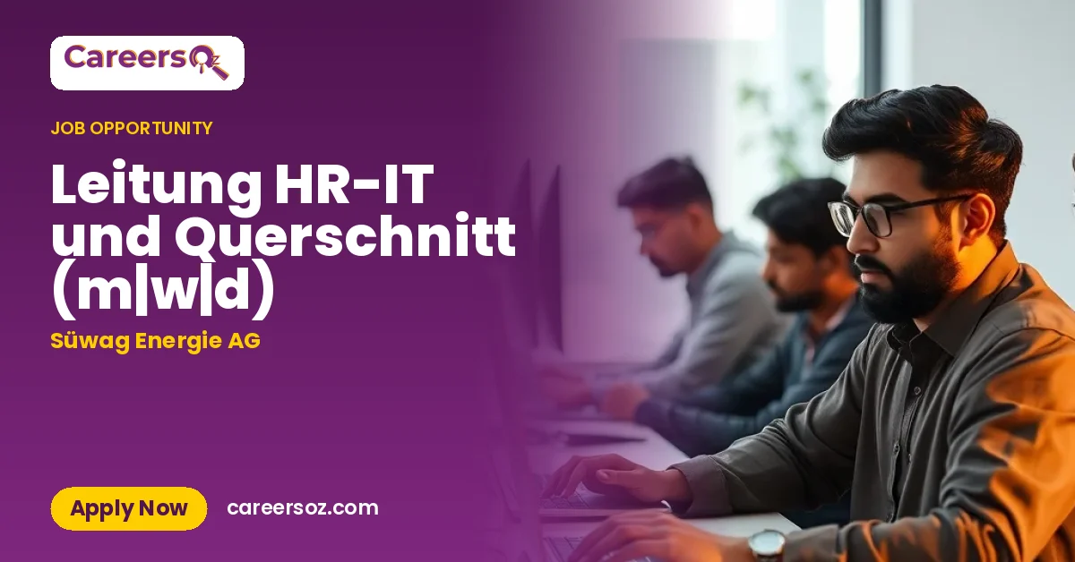 Leitung HR-IT und Querschnitt (m|w|d) – Süwag Energie AG