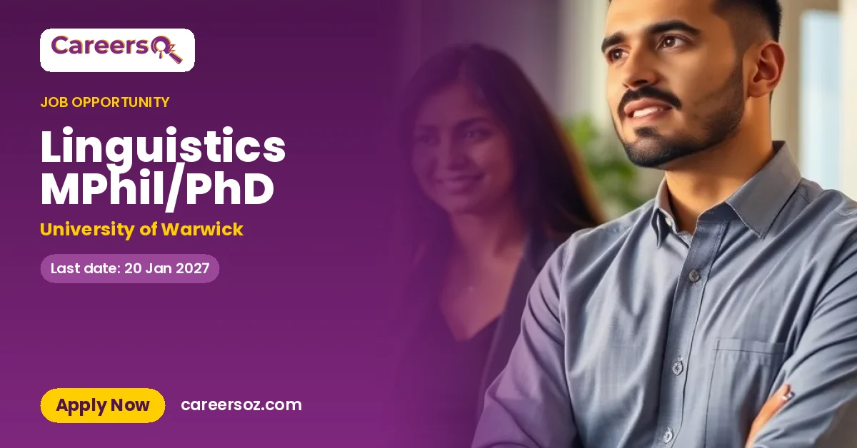 Linguistics MPhil/PhD – University of Warwick