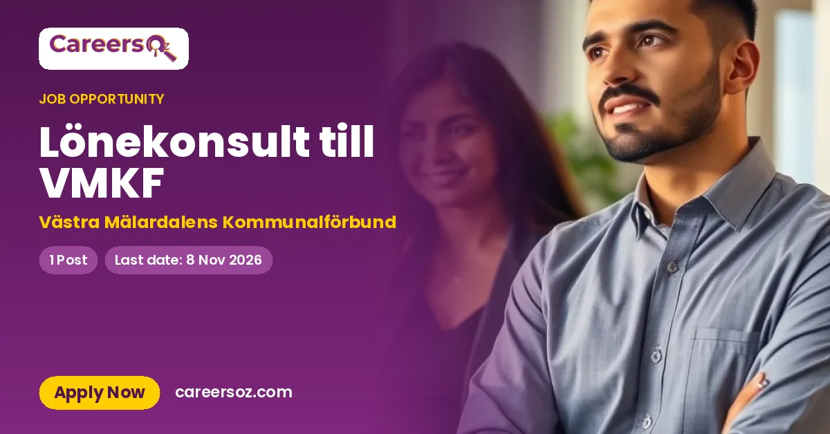 Lönekonsult till VMKF – Västra Mälardalens Kommunalförbund