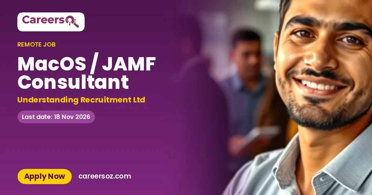 MacOS / JAMF Consultant – Understanding Recruitment Ltd