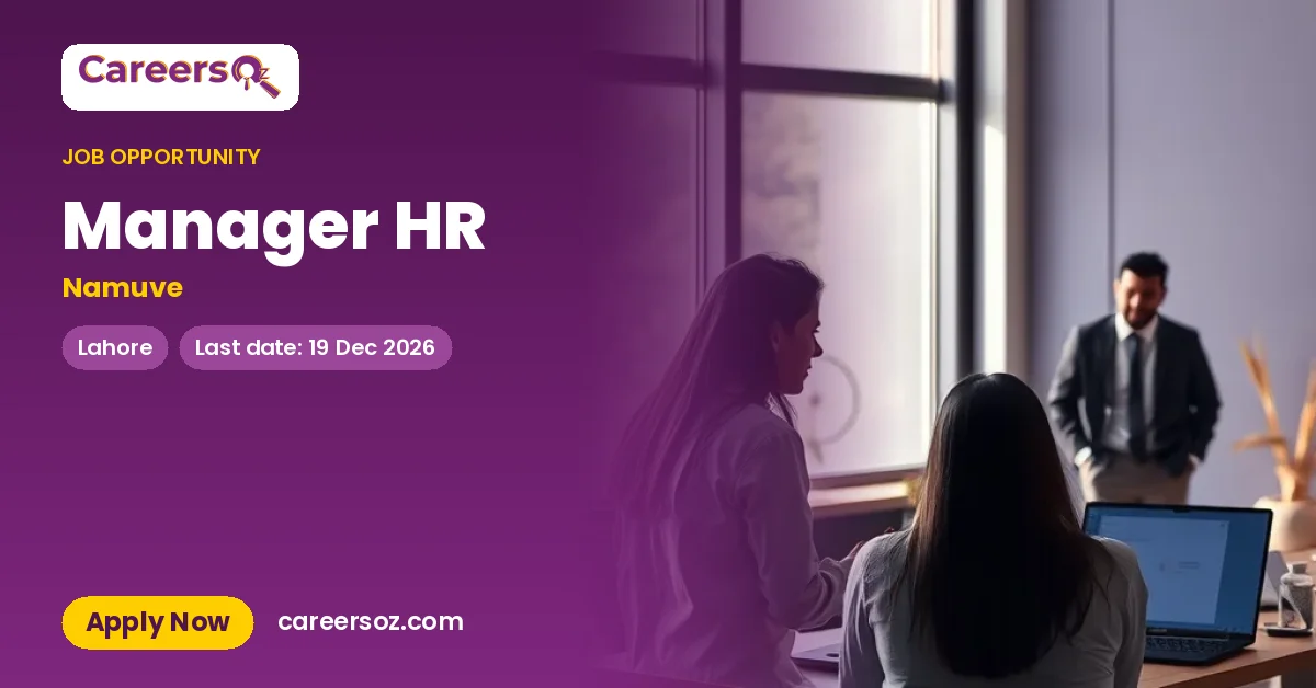 Manager HR – Namuve