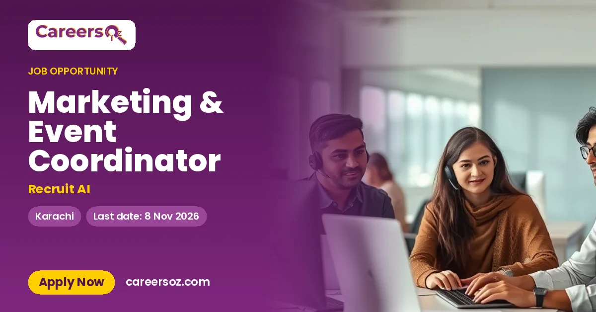 Marketing & Event Coordinator – Recruit AI