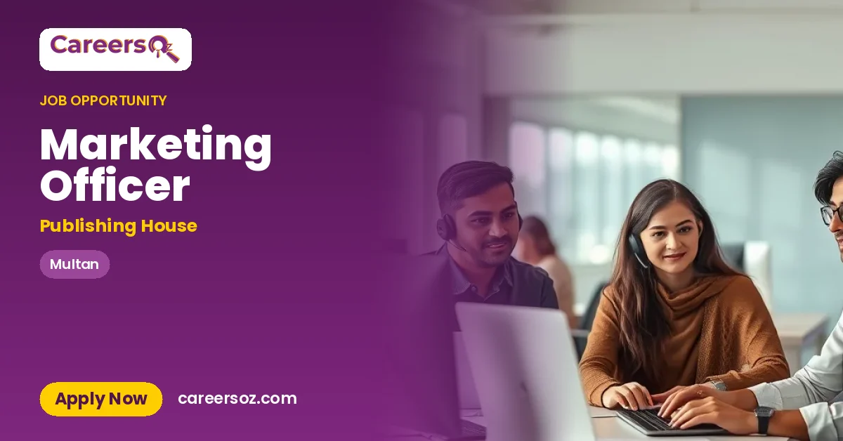 Marketing Officer – Publishing House