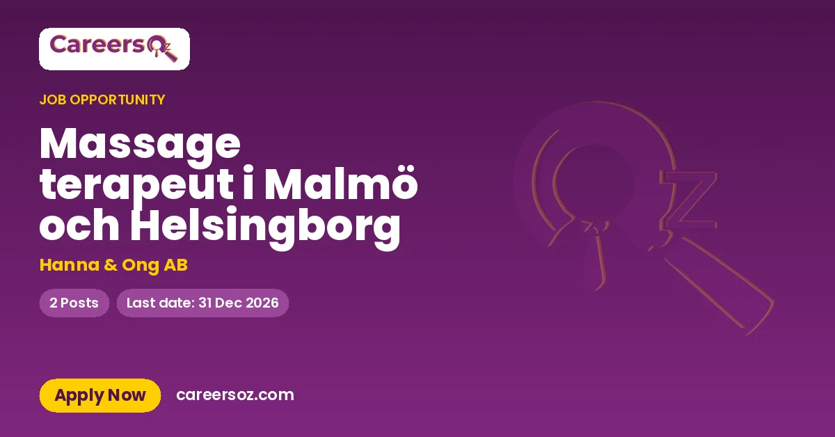 Massage terapeut i Malmö och Helsingborg – Hanna & Ong AB