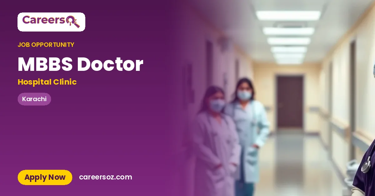 MBBS Doctor – Hospital Clinic