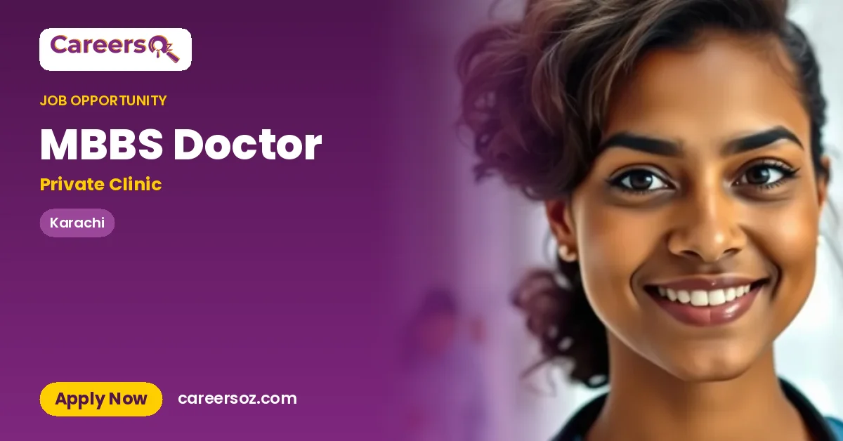 MBBS Doctor – Private Clinic
