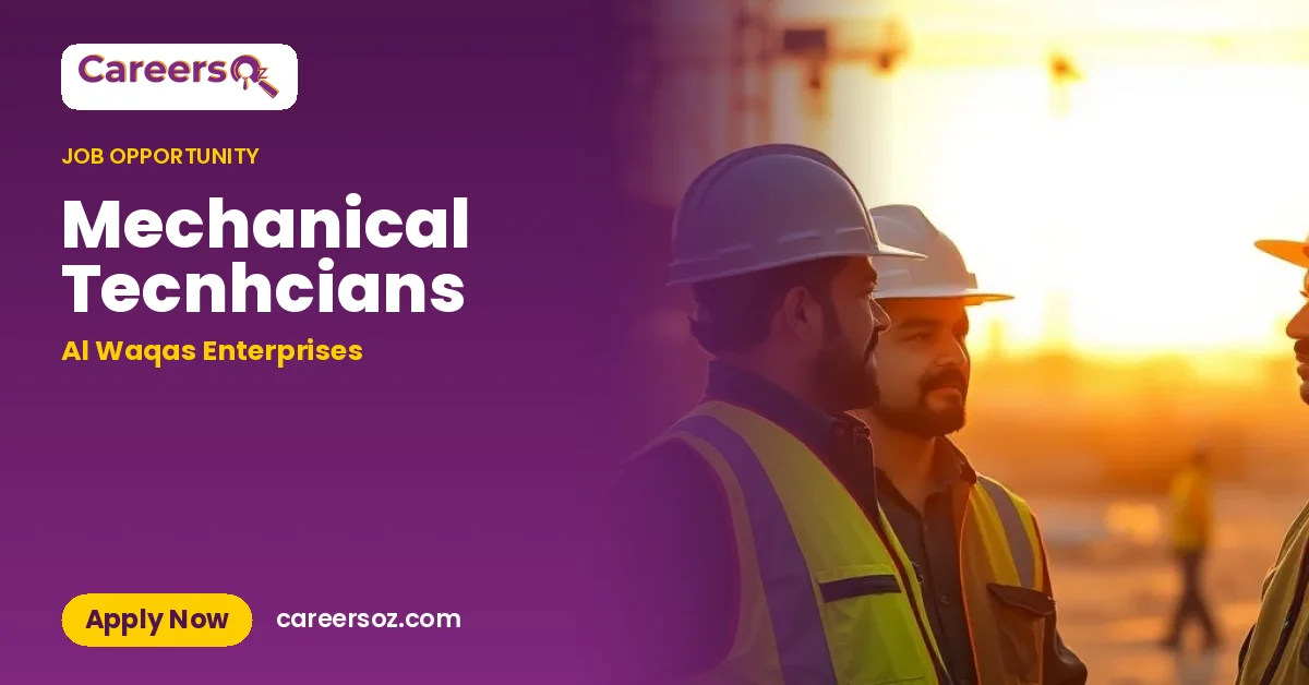 Mechanical Tecnhcians – Al Waqas Enterprises