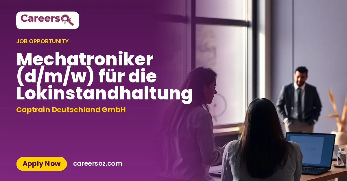 Mechatroniker (d/m/w) für die Lokinstandhaltung – Captrain Deutschland GmbH