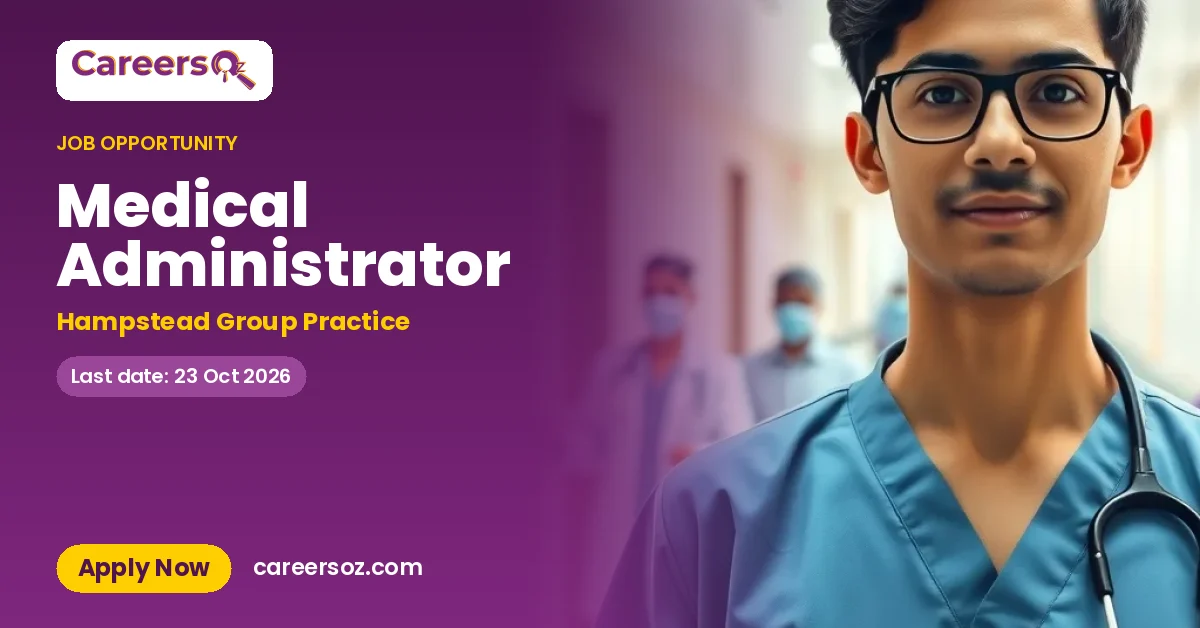 Medical Administrator – Hampstead Group Practice