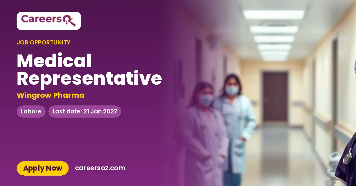 Medical Representative – Wingrow Pharma