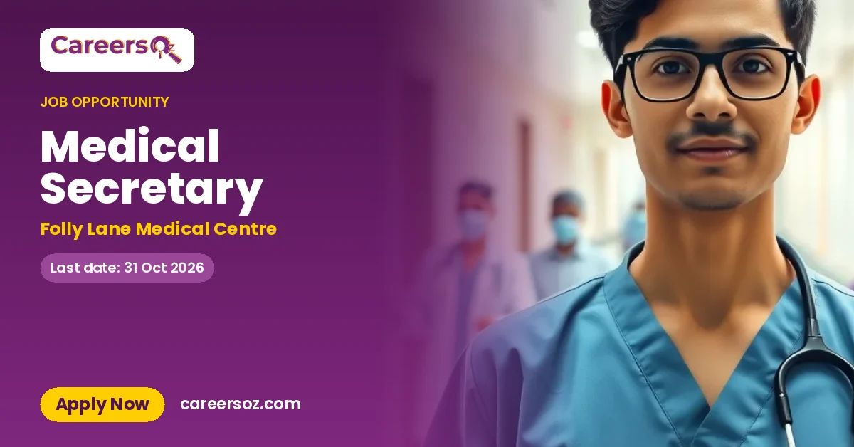 Medical Secretary – Folly Lane Medical Centre