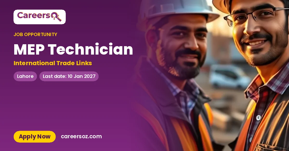 MEP Technician – International Trade Links