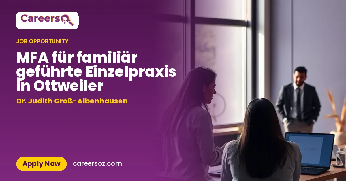 MFA für familiär geführte Einzelpraxis in Ottweiler – Dr. Judith Groß-Albenhausen