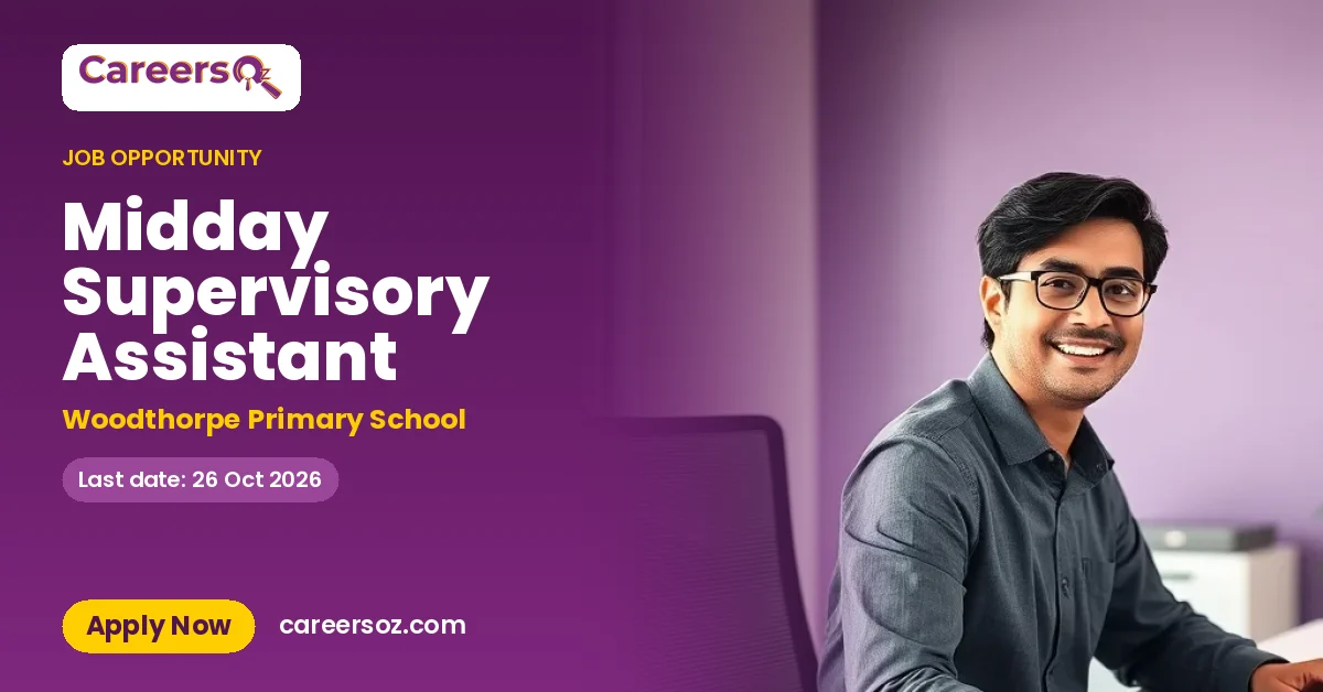 Midday Supervisory Assistant – Woodthorpe Primary School