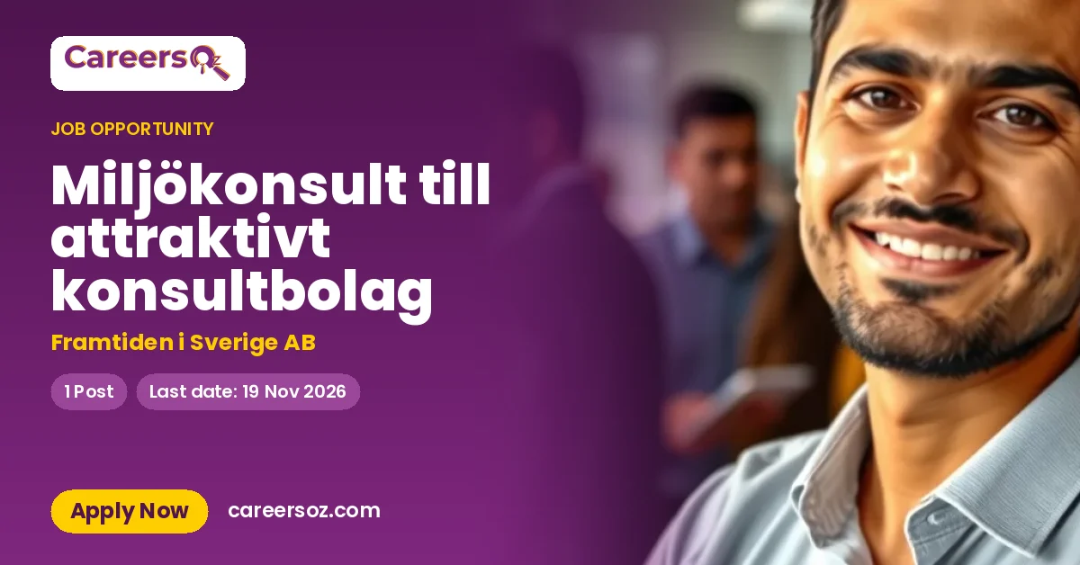 Miljökonsult till attraktivt konsultbolag – Framtiden i Sverige AB