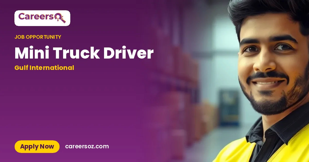 Mini Truck Driver – Gulf International