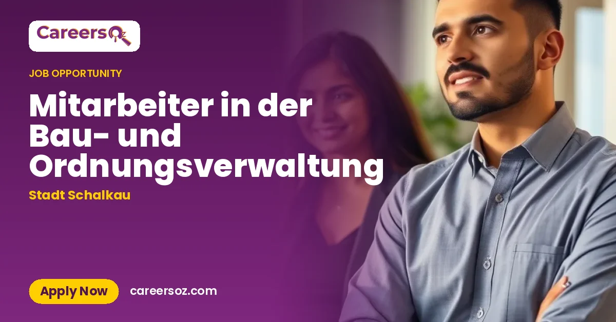 Mitarbeiter in der Bau- und Ordnungsverwaltung – Stadt Schalkau