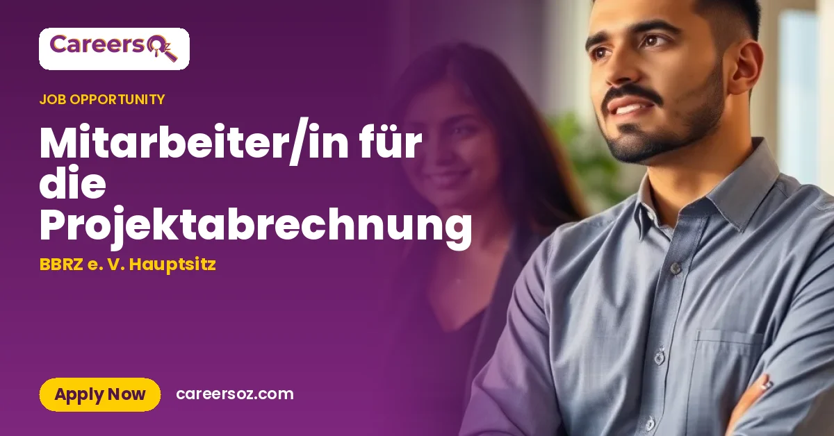 Mitarbeiter/in für die Projektabrechnung – BBRZ e. V. Hauptsitz