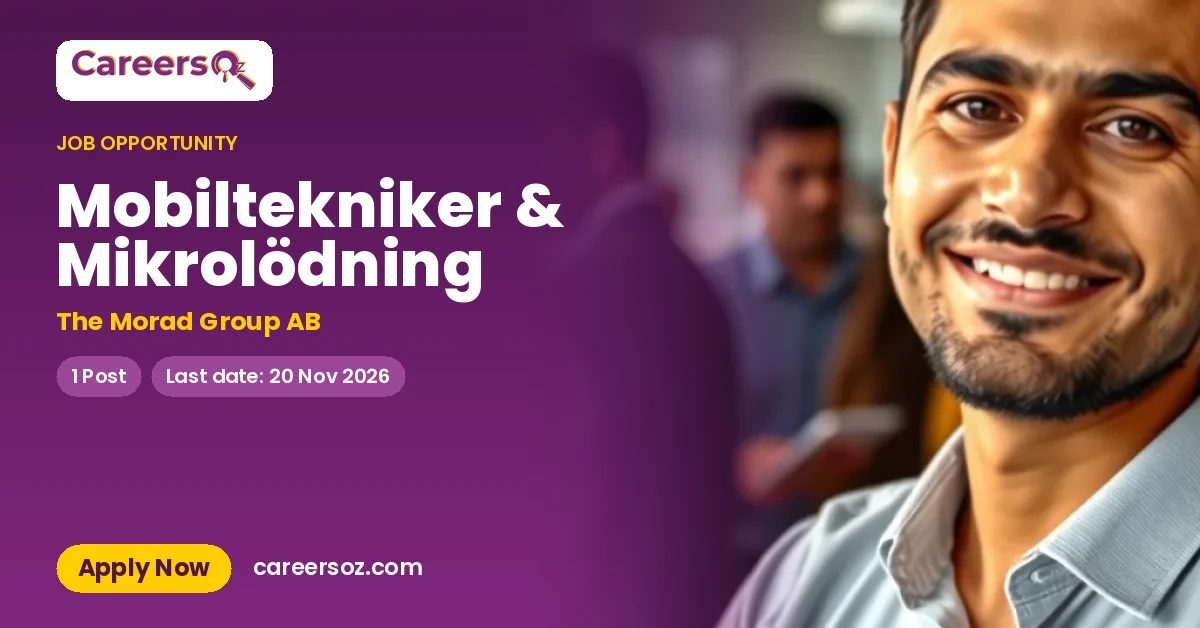 Mobiltekniker & Mikrolödning – The Morad Group AB