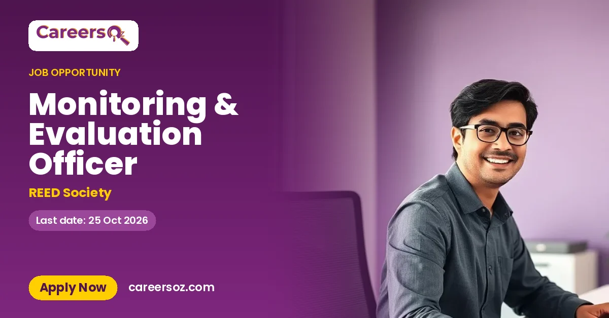 Monitoring & Evaluation Officer – REED Society