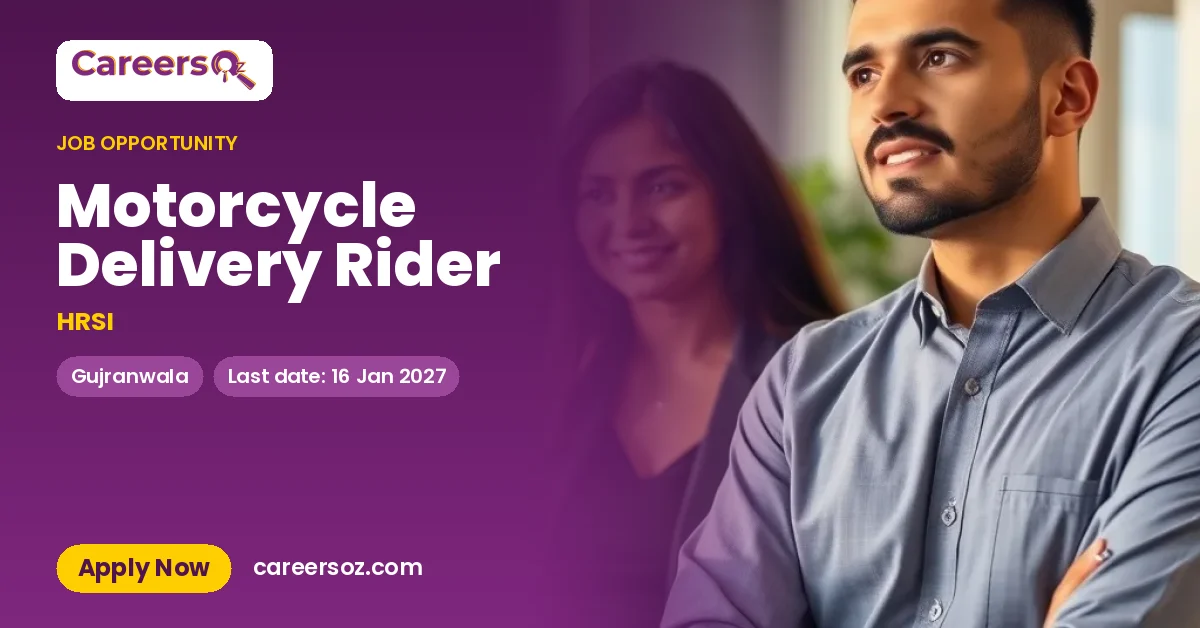 Motorcycle Delivery Rider – HRSI