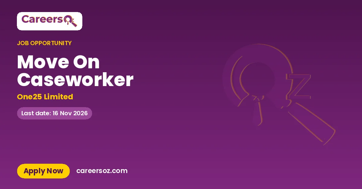 Move On Caseworker – One25 Limited