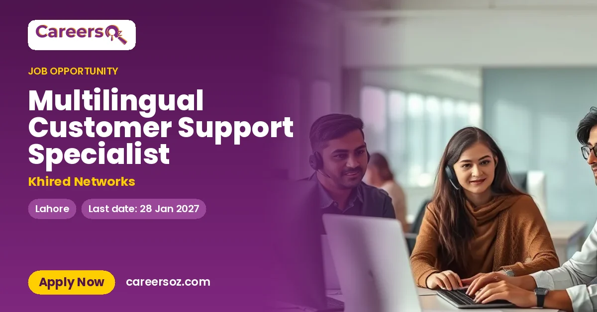 Multilingual Customer Support Specialist – Khired Networks