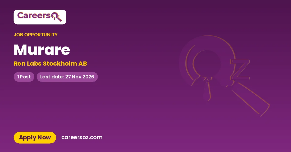 Murare – Ren Labs Stockholm AB