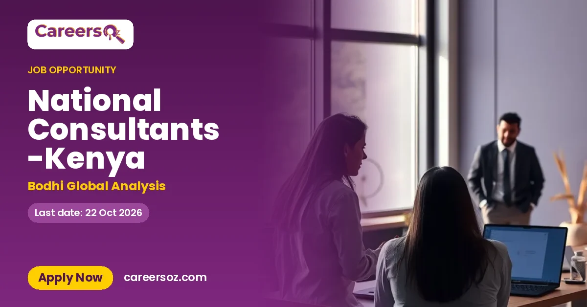 National Consultants -Kenya – Bodhi Global Analysis