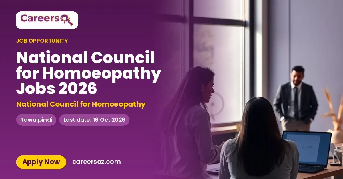 National Council for Homoeopathy Jobs 2026 – National Council for Homoeopathy