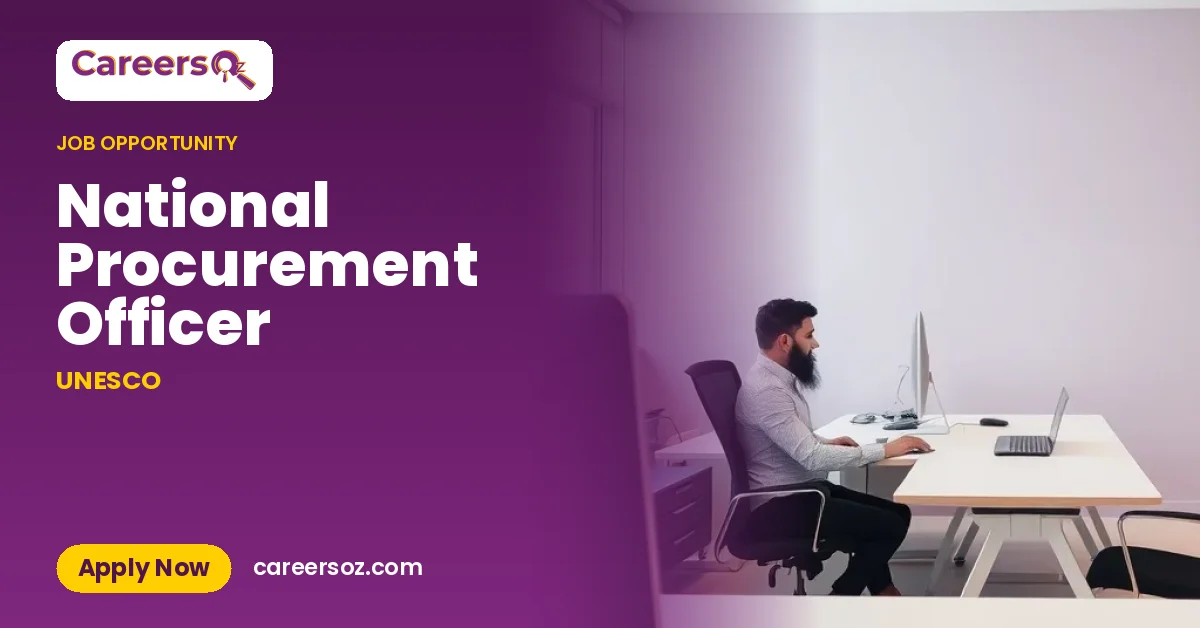 National Procurement Officer – UNESCO