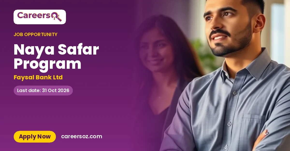 Naya Safar Program – Faysal Bank Ltd