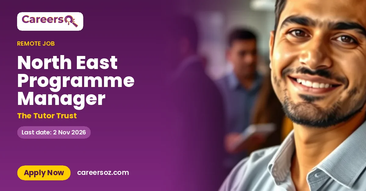 North East Programme Manager – The Tutor Trust