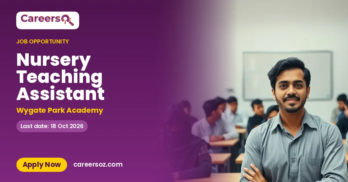 Nursery Teaching Assistant – Wygate Park Academy