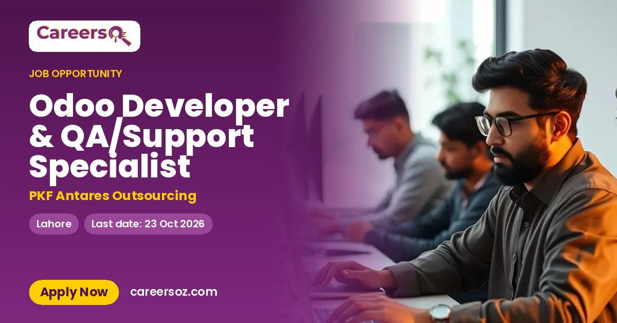 Odoo Developer & QA/Support Specialist – PKF Antares Outsourcing