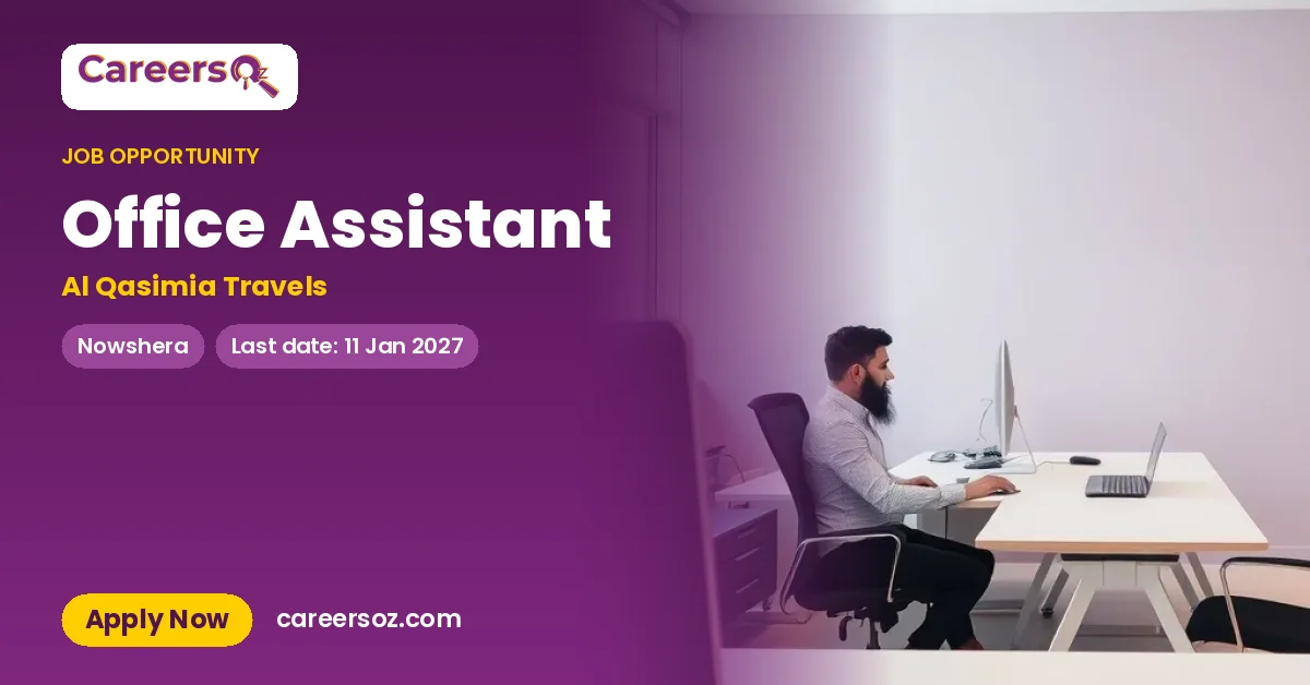 Office Assistant – Al Qasimia Travels
