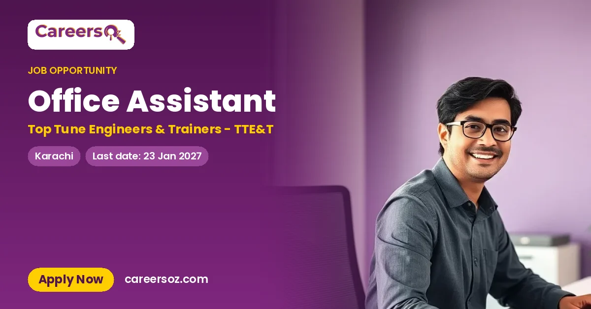 Office Assistant – Top Tune Engineers & Trainers - TTE&T