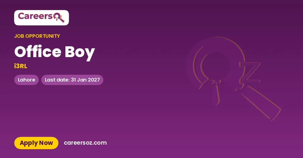 Office Boy – i3RL