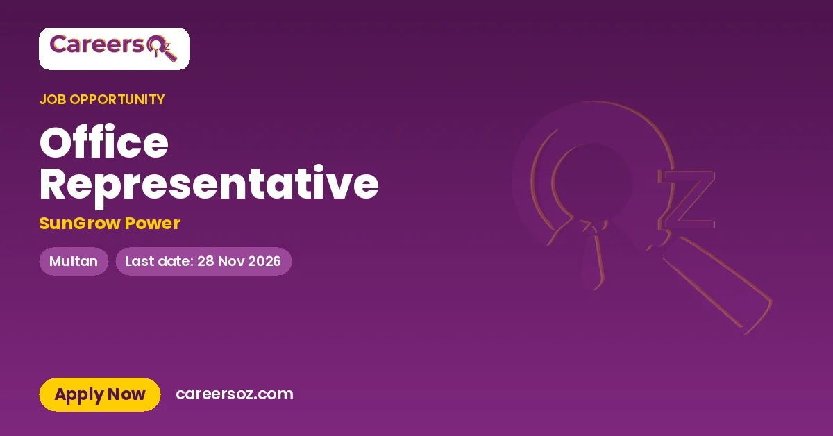 Office Representative – SunGrow Power