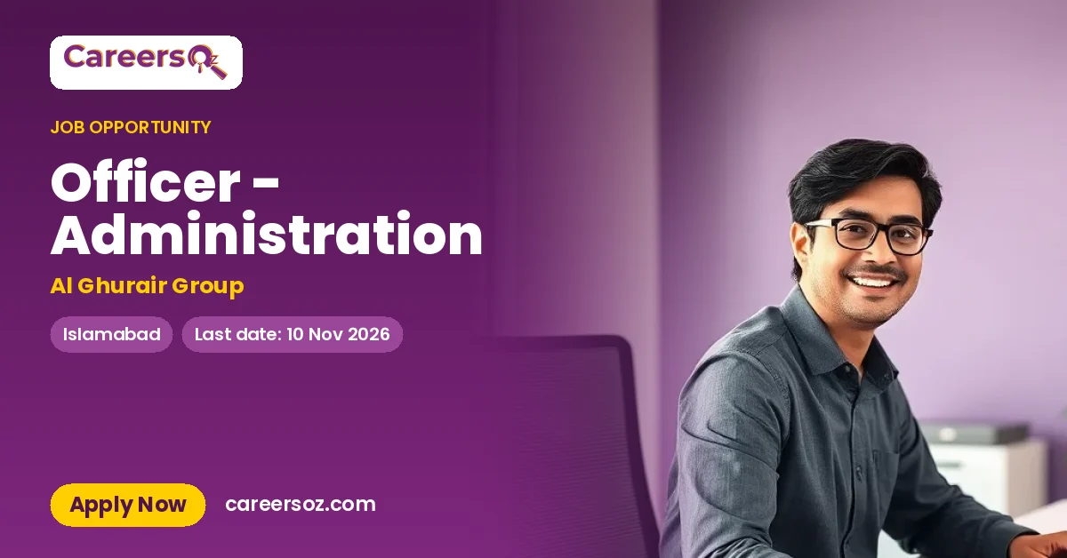Officer - Administration – Al Ghurair Group