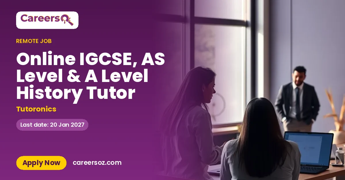 Online IGCSE, AS Level & A Level History Tutor – Tutoronics