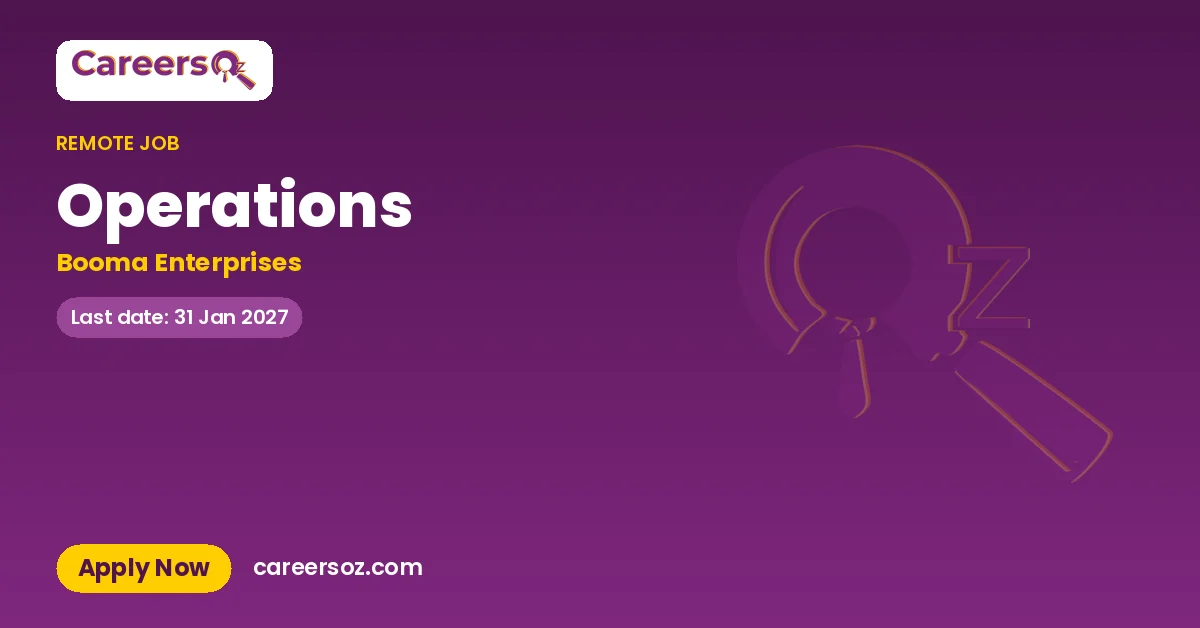 Operations – Booma Enterprises