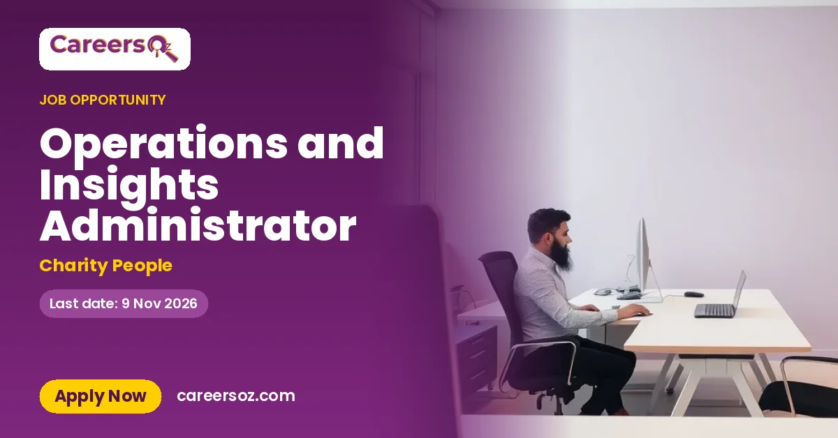 Operations and Insights Administrator – Charity People