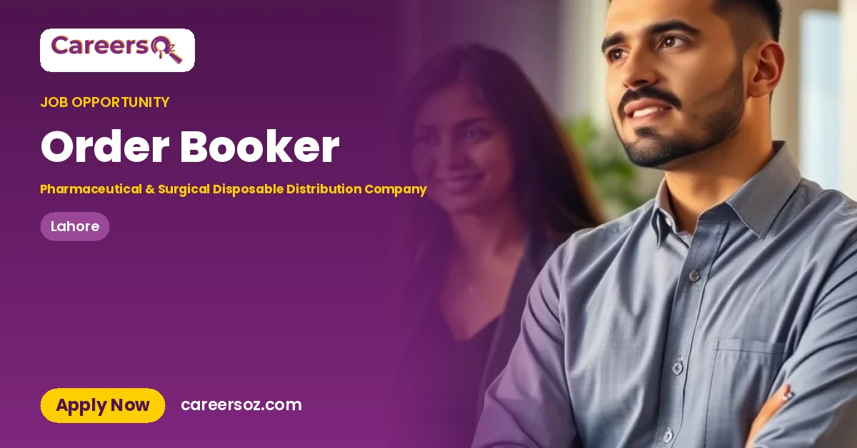 Order Booker – Pharmaceutical & Surgical Disposable Distribution Company