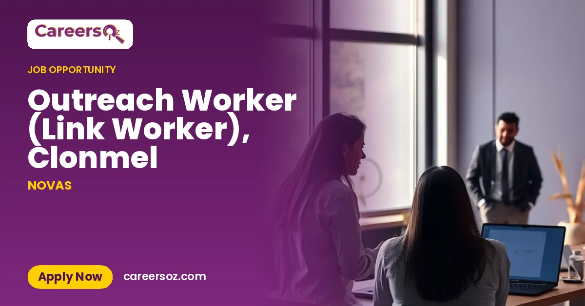 Outreach Worker (Link Worker), Clonmel – NOVAS