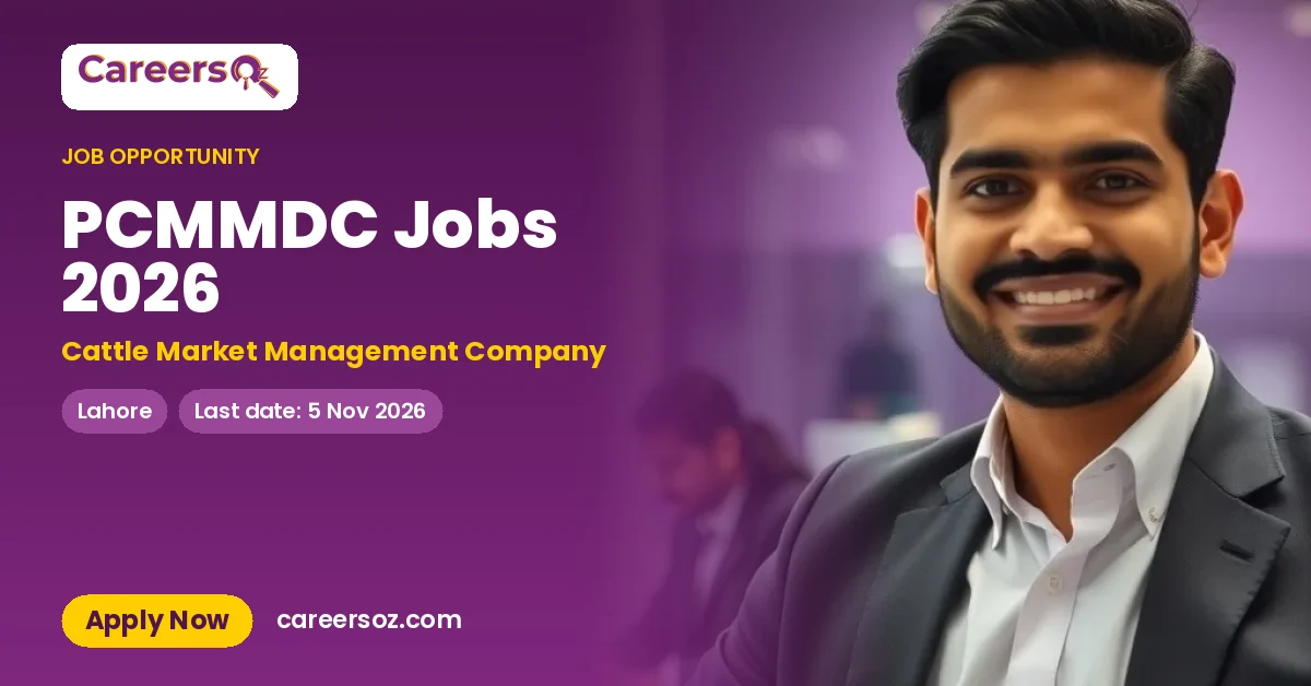 PCMMDC Jobs 2026 – Cattle Market Management Company
